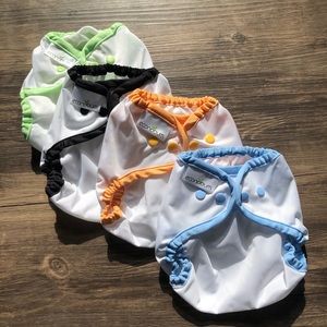 4 Econobum One Size Diaper Covers